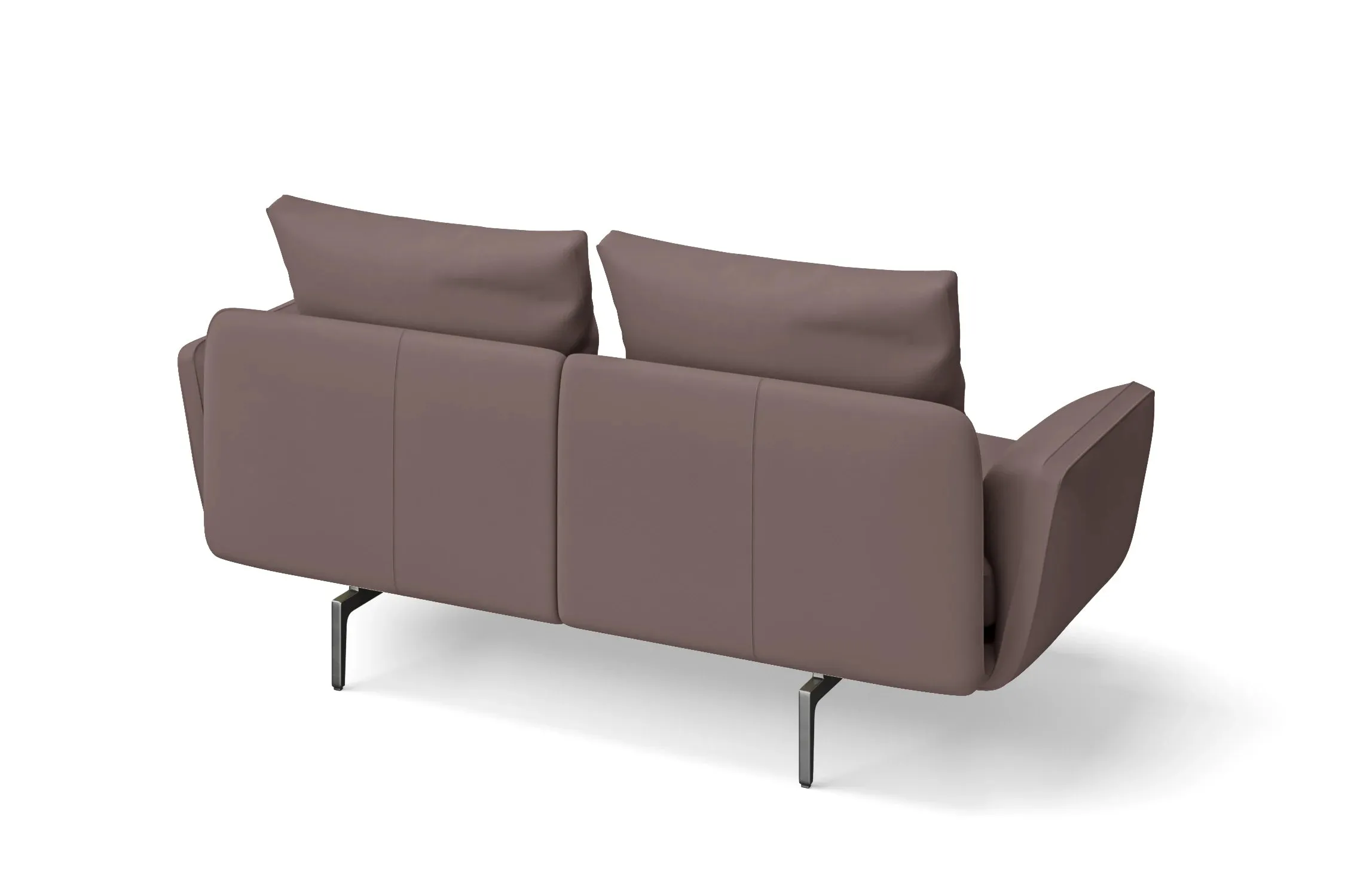 Legnano 2 Seater Sofa Rose Taupe Leather