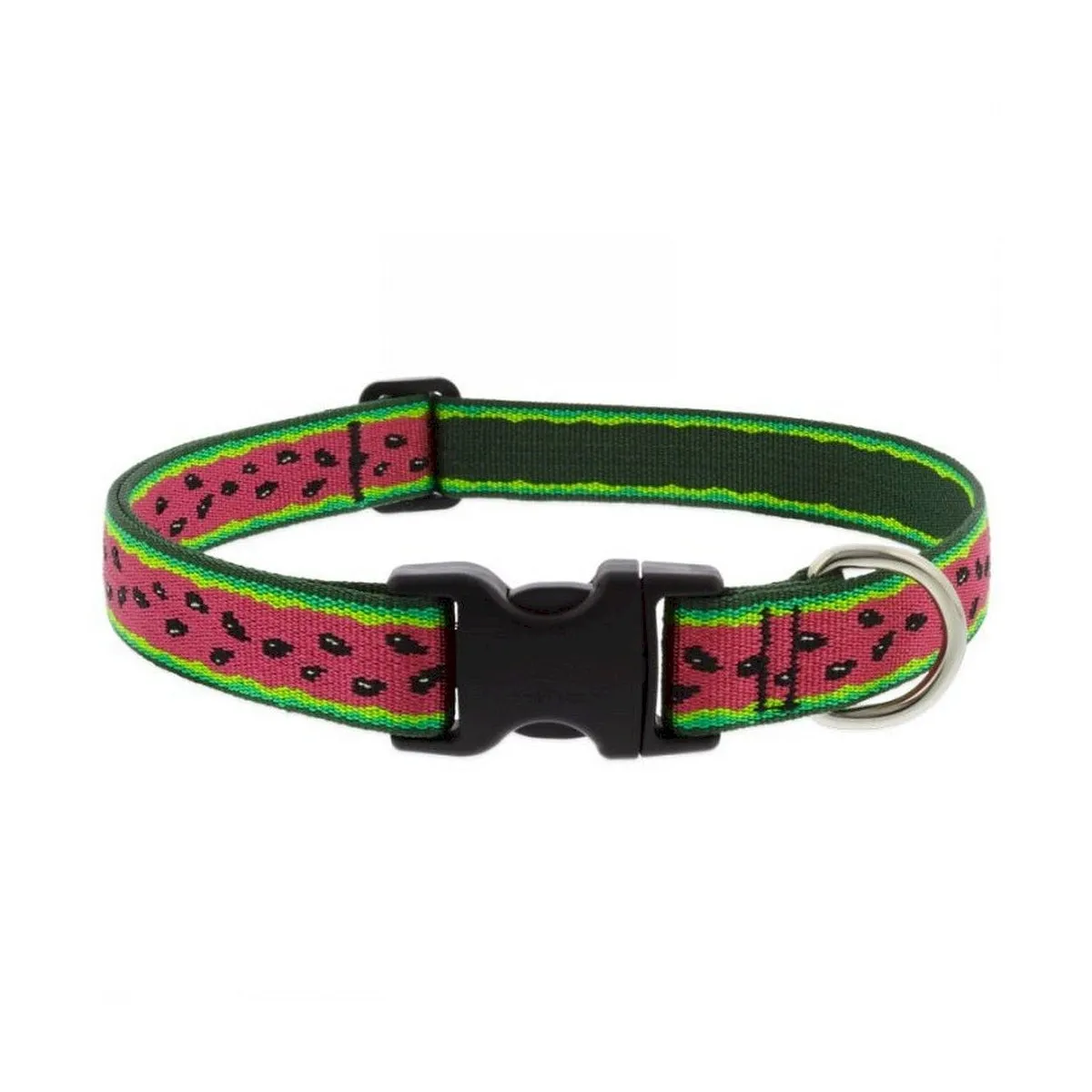 Lupine Adjustable Collar 1" Wide X 16-28" Neck Size Watermelon