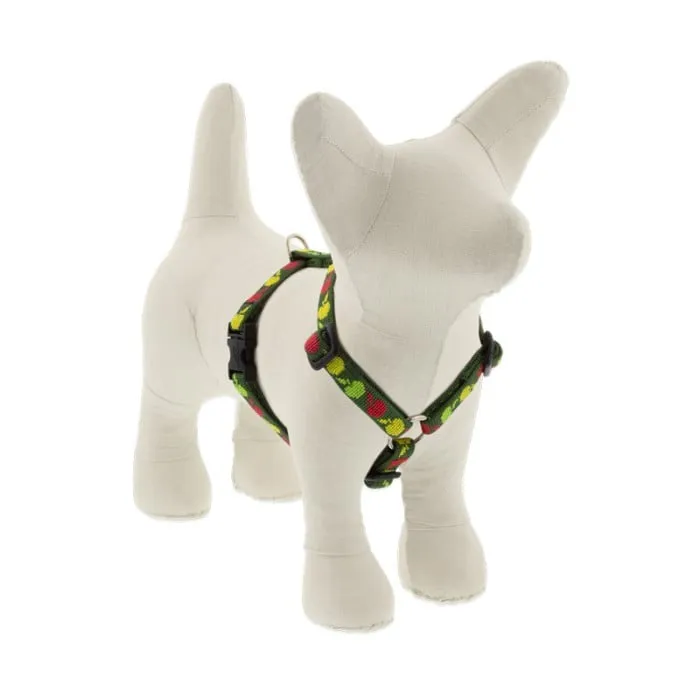 Lupine MicroBatch Roman Dog Harness 1/2" x 9"-14" Apple Season