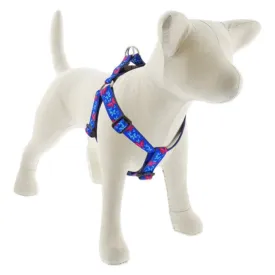 Lupine Original Designs Step In Dog Harness 1" x 24"-38" Social Butterfly