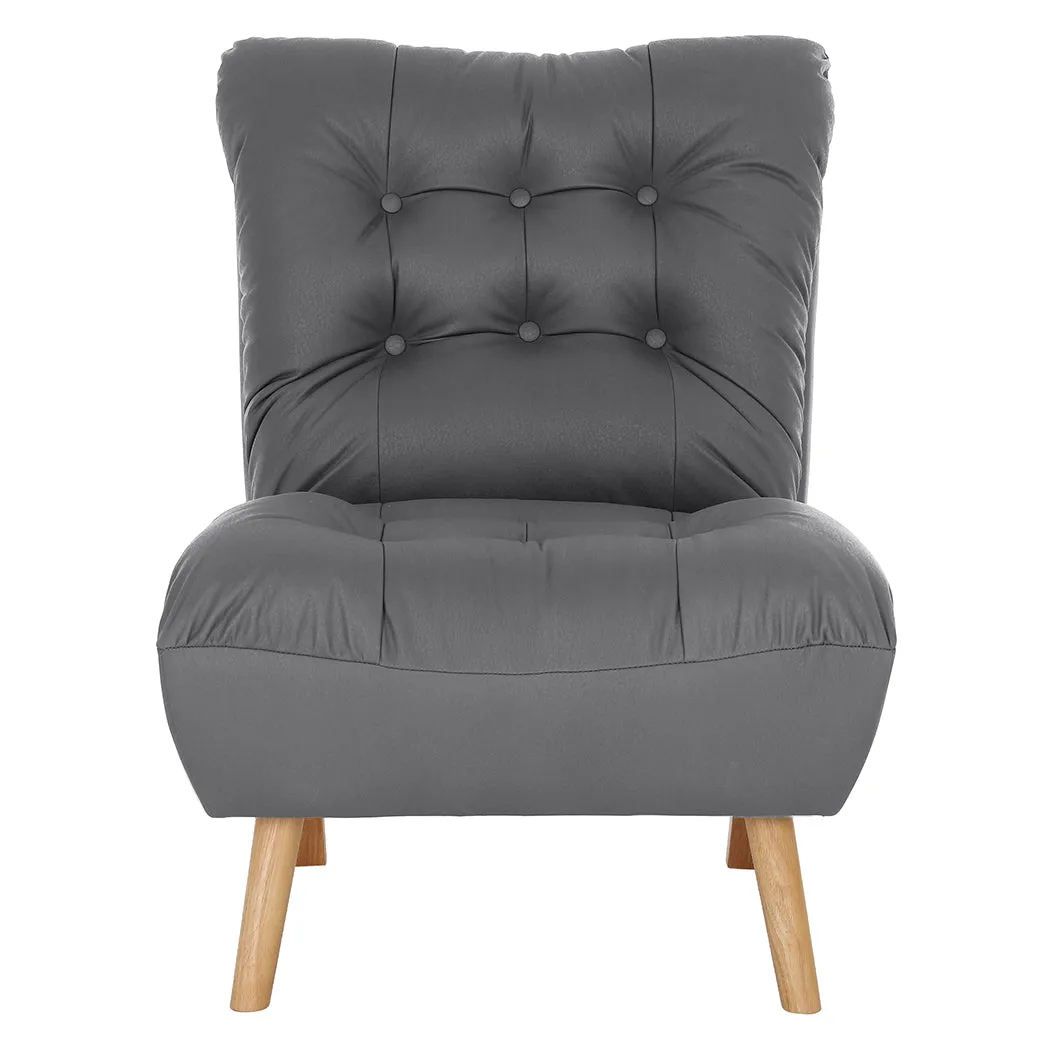 McKenna Accent Chair Recliner Adjustable - Grey