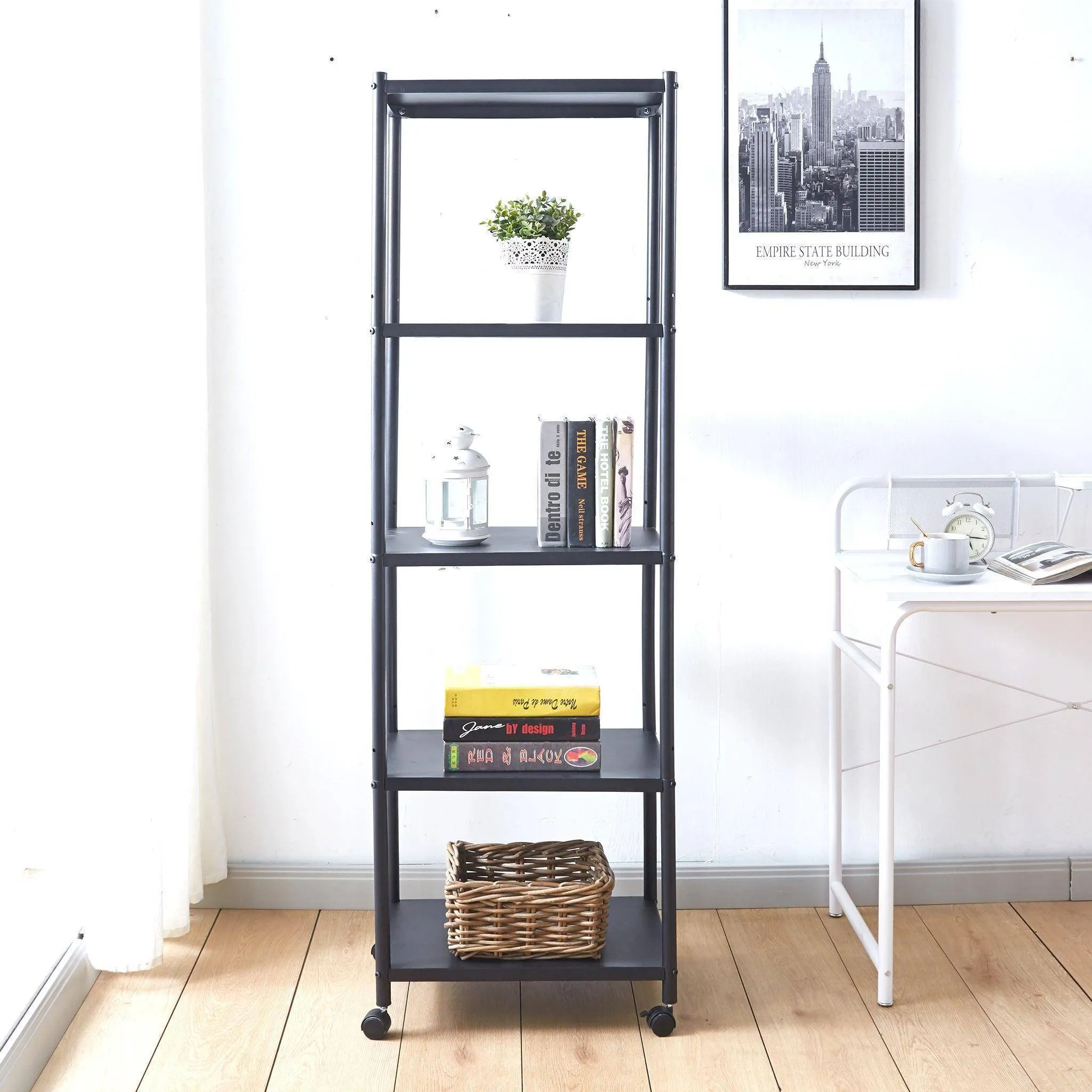 Mobile Kitchen Shelf (5 Shelves) SF-110