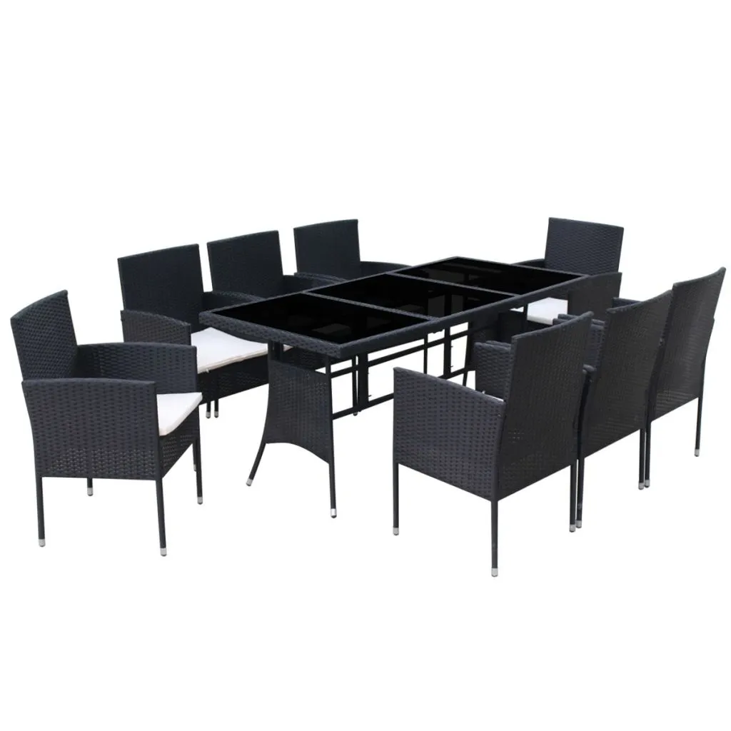 Modern 8 Seater Polly Rattan Outdoor Set
