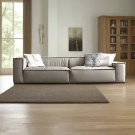 Modern Design Wooden Frame Leather Sofas