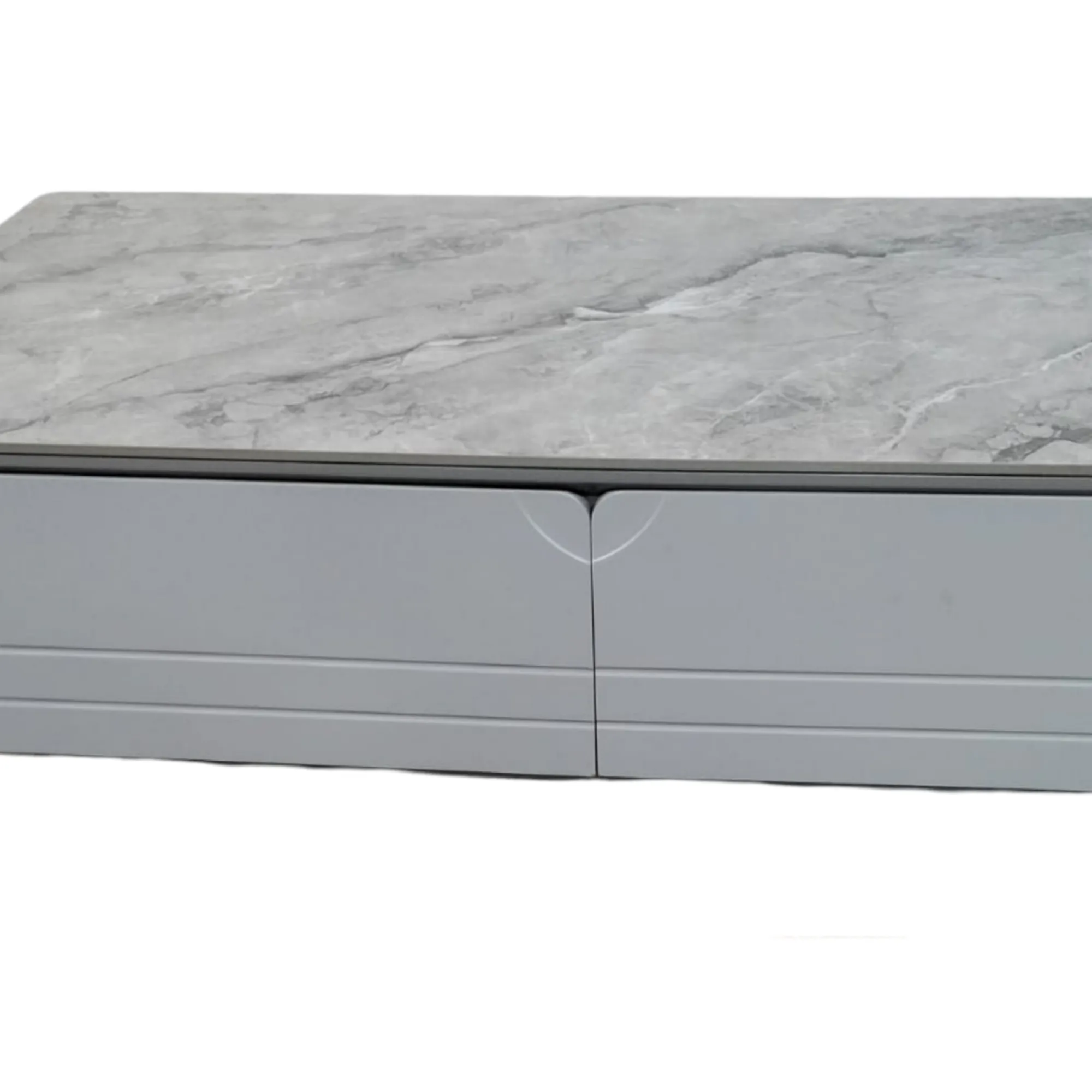 Modern Rectangular Marble Top Living Room TV Stand With Drawers CT-68