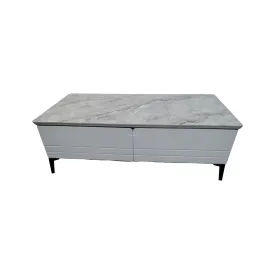 Modern Rectangular Marble Top Living Room TV Stand With Drawers CT-68
