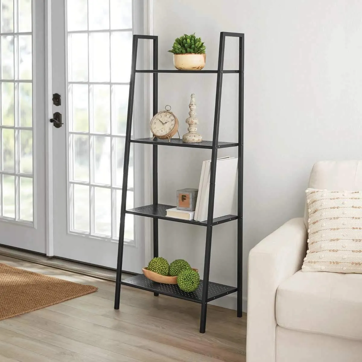 Nailah - Four Shelf Open Display Bookcase