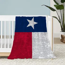 Neatee Living Patriotic Throw Blanket Baby Small 4th of July Memorial Day Fourth of July American Flag Blanket for Swaddle Toddler Veteran Day Stars and Stripes Red White Blue Blanket 30x40