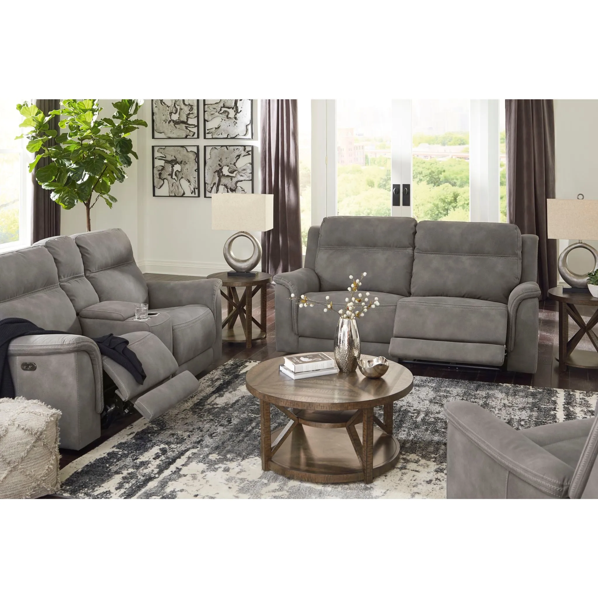 Next-Gen DuraPella 3 Piece Power Reclining Sectional