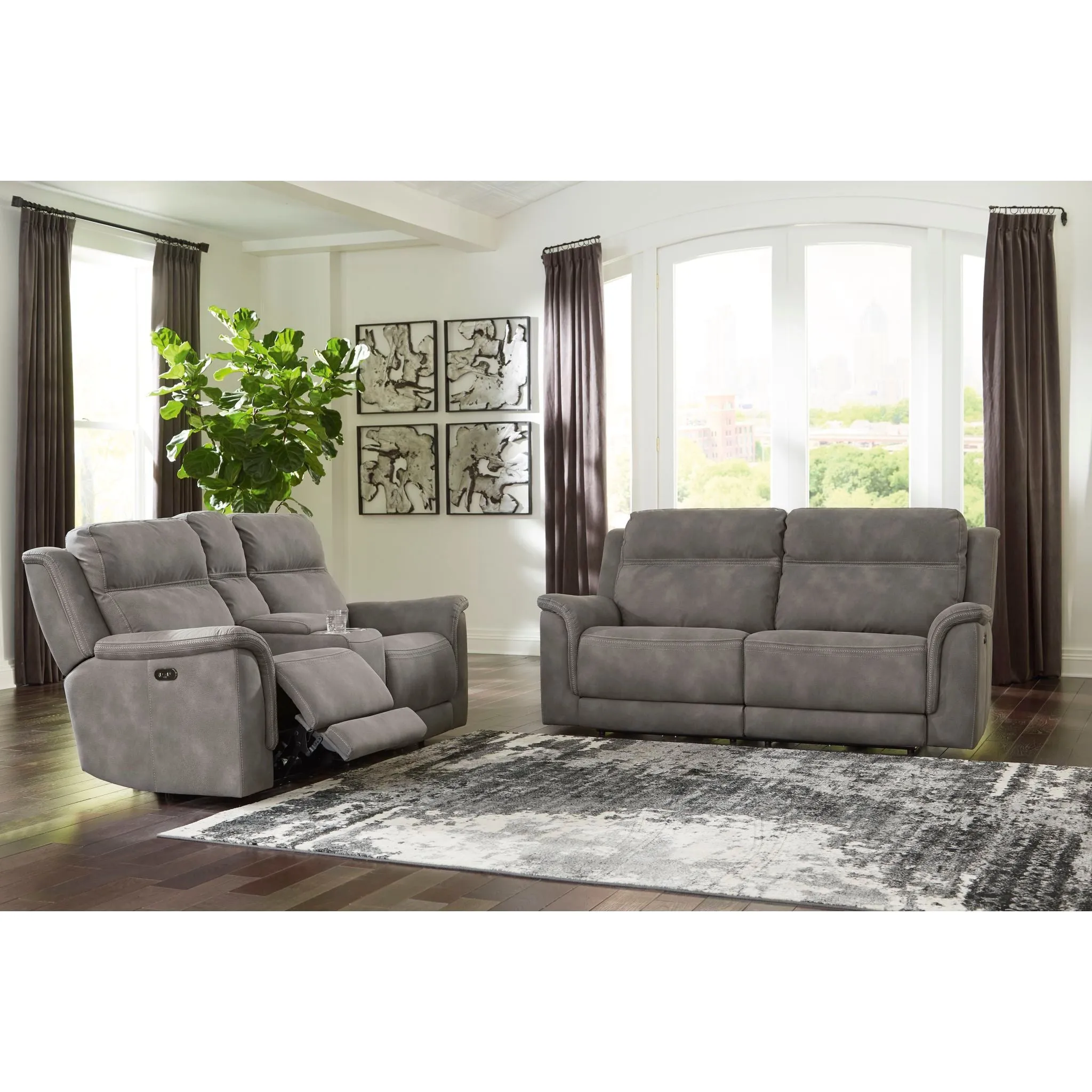 Next-Gen DuraPella 3 Piece Power Reclining Sectional