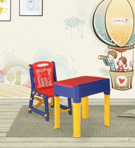Nilkamal Apple Junior Study Set - Red And Blue