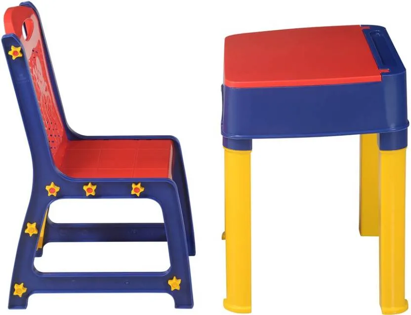 Nilkamal Apple Junior Study Set - Red And Blue