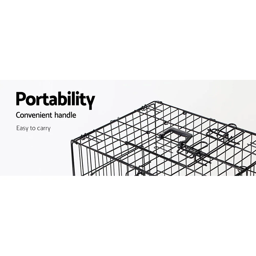 NNEDSZ 24inch Pet Cage - Black
