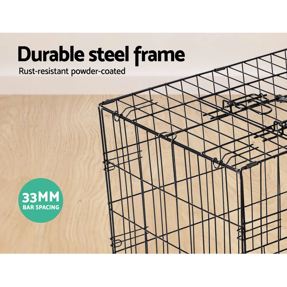 NNEDSZ 48inch Pet Cage - Black