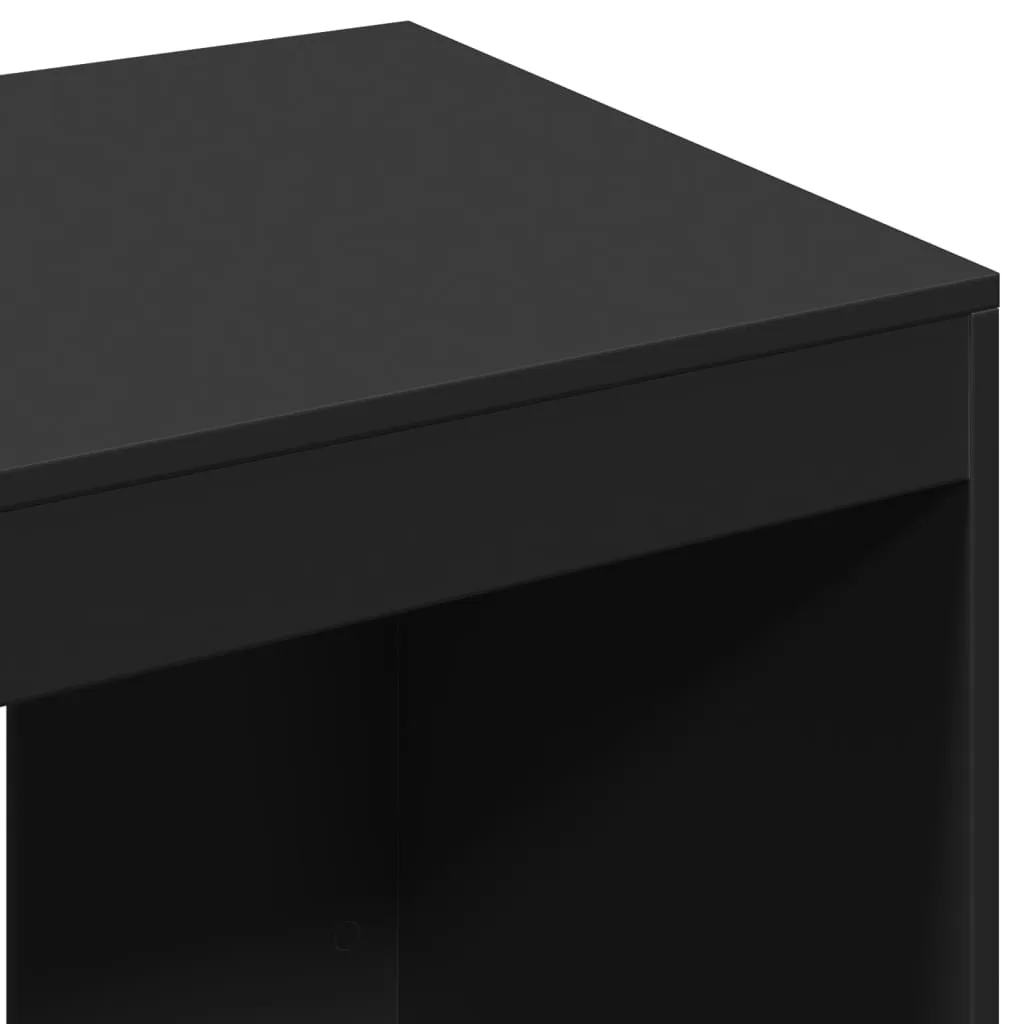 Office Desk Black 103.5x56.5x94 cm Engineered Wood
