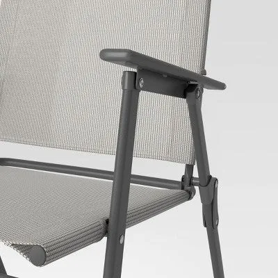 Open Box - Sling Folding Patio Chair - Tan - Room Essentials