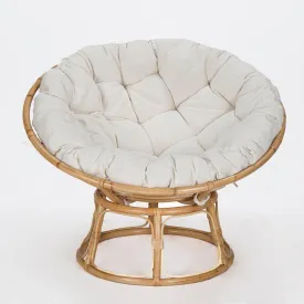 Papasan Single Rattan Classic Chair