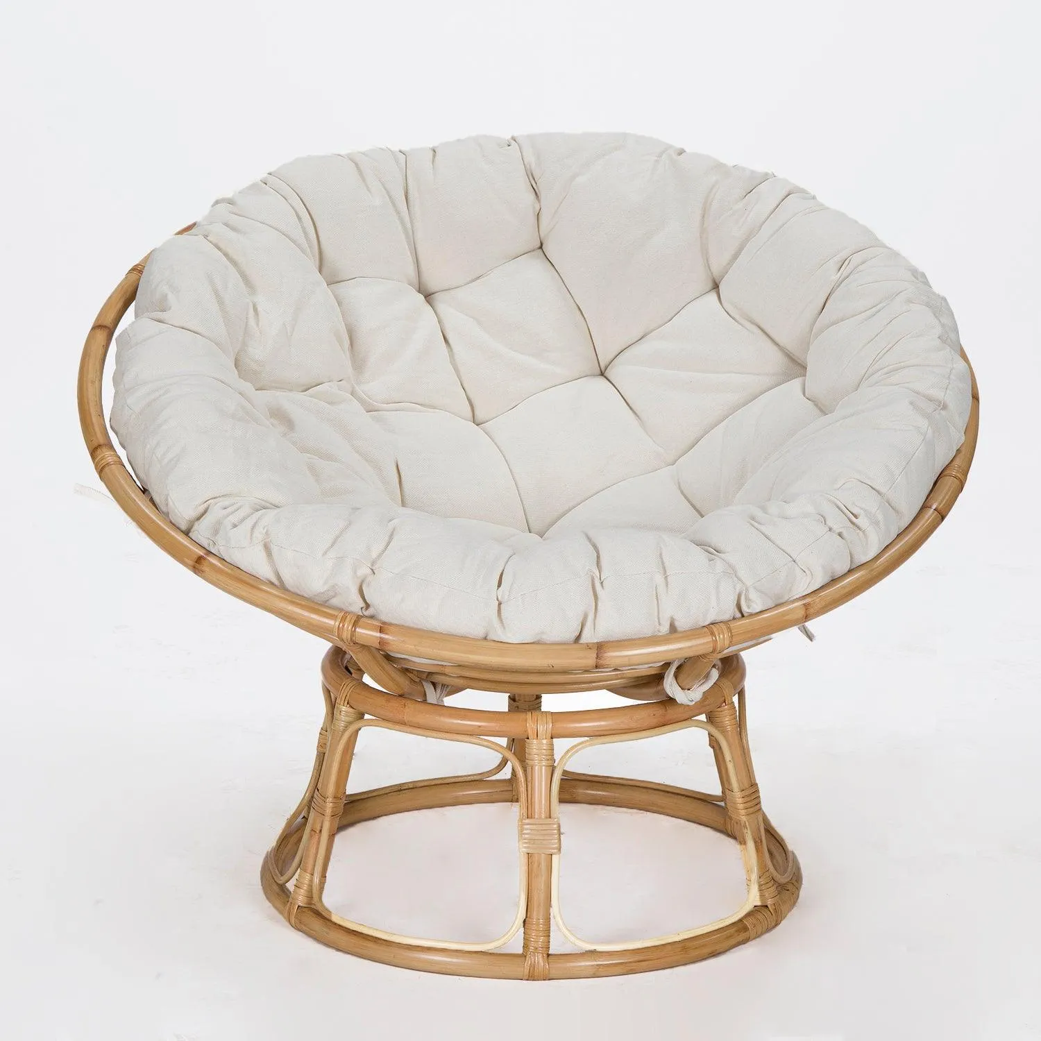 Papasan Single Rattan Classic Chair