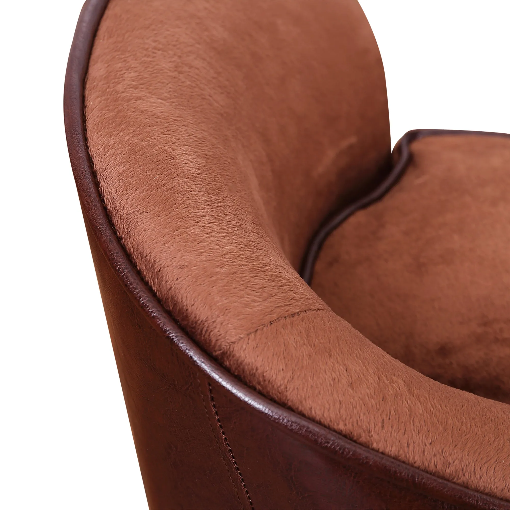 PawHut Dog Sofa Chair W/ Legs Cushion for XS Dog Cat 68.5x40.5x40.5 cm, Brown