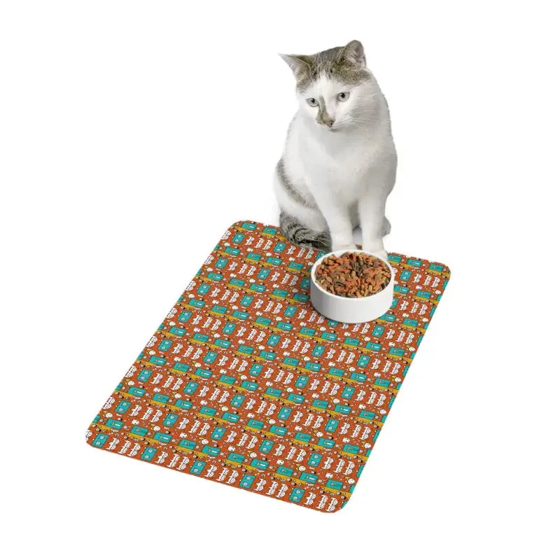 Pawsome Pet Food Mat for Fido Feast