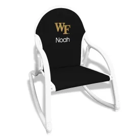 Personalized Wake Forest Demon Deacons Rocking Chair