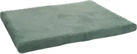 PETMAKER Dog Bed with Removable Cover  25.5x19 Pet Bed - 3-Inch Egg Crate Style Foam Orthopedic Dog Mattress, Microsuede, Non-Slip Crate Mattress (Forest)