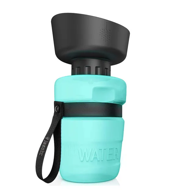 Portable BPA-Free Foldable Dog Water Bottle - Safe, Leakproof Pet Hydration