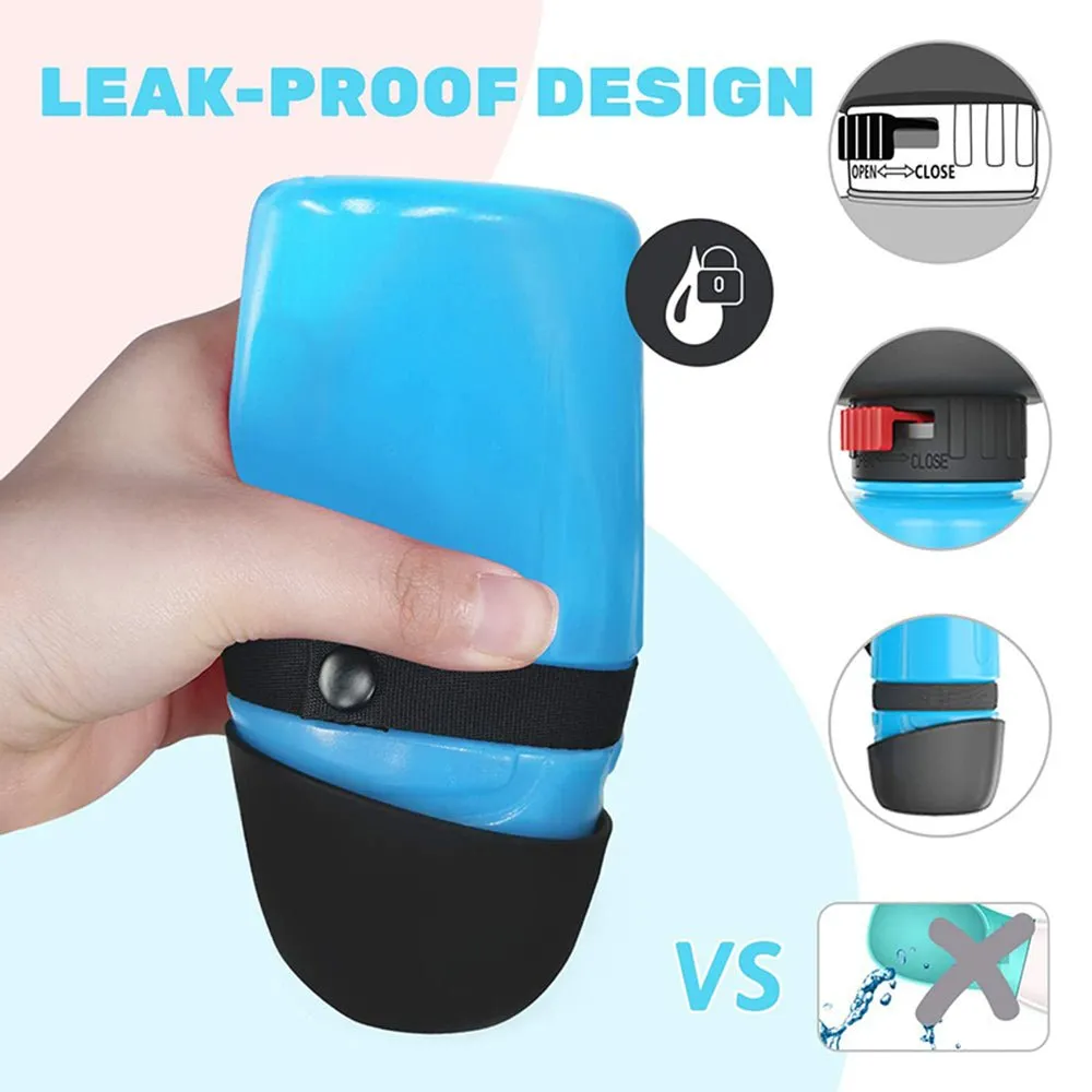 Portable BPA-Free Foldable Dog Water Bottle - Safe, Leakproof Pet Hydration