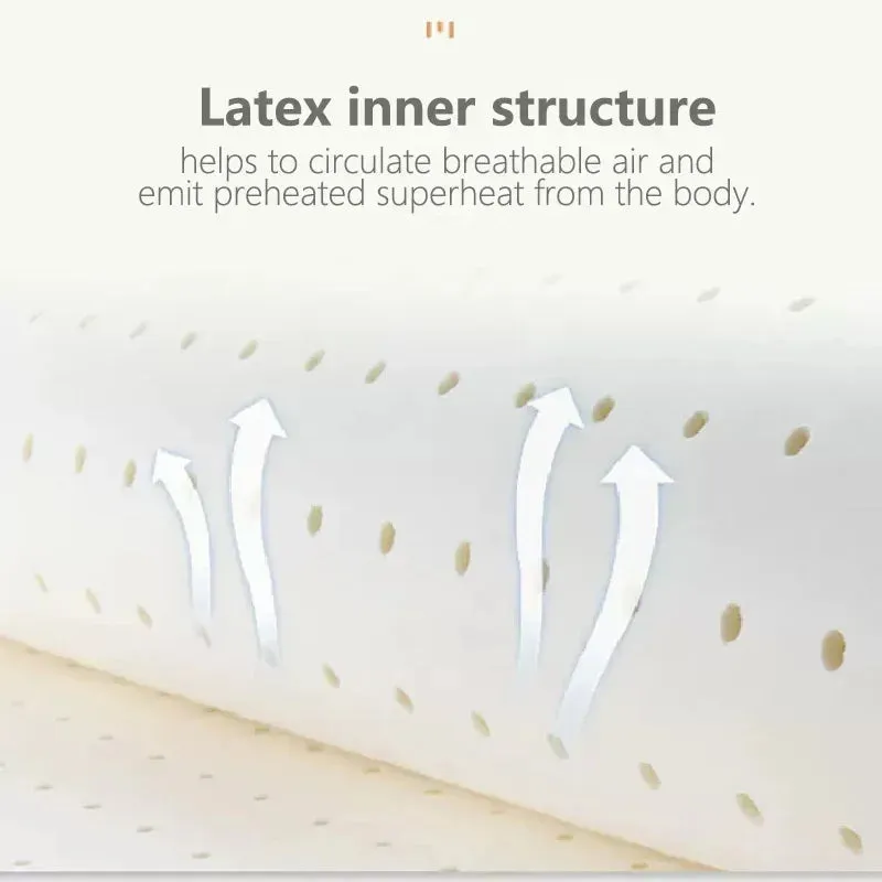 Premium Washable Latex Pillow - Back Support & Comfort