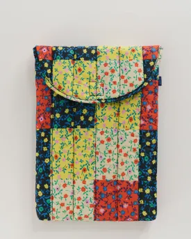 Puffy Laptop Sleeve 16" Calico Block