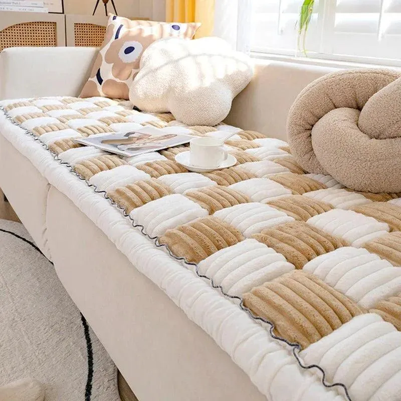 Quilt-Design Sofa/Floor Mat