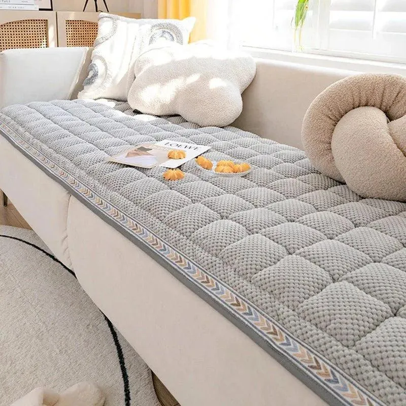 Quilt-Design Sofa/Floor Mat