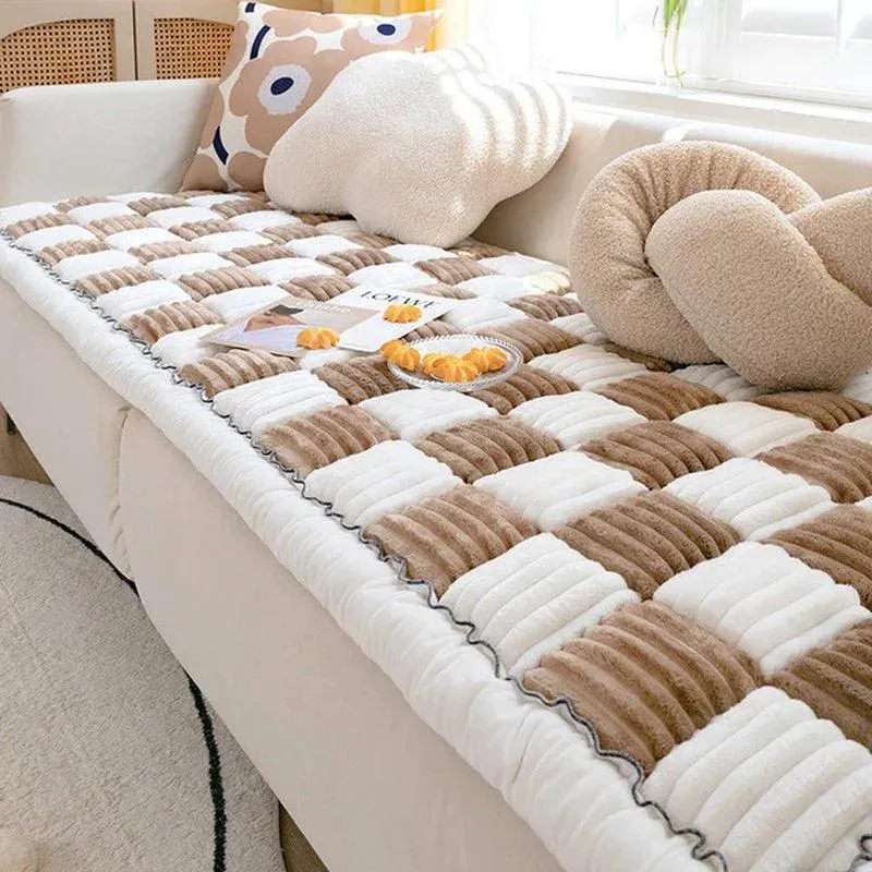Quilt-Design Sofa/Floor Mat