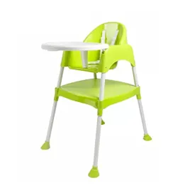 Safe-O-Kid- 5 in 1 Convertible High Chair- Green