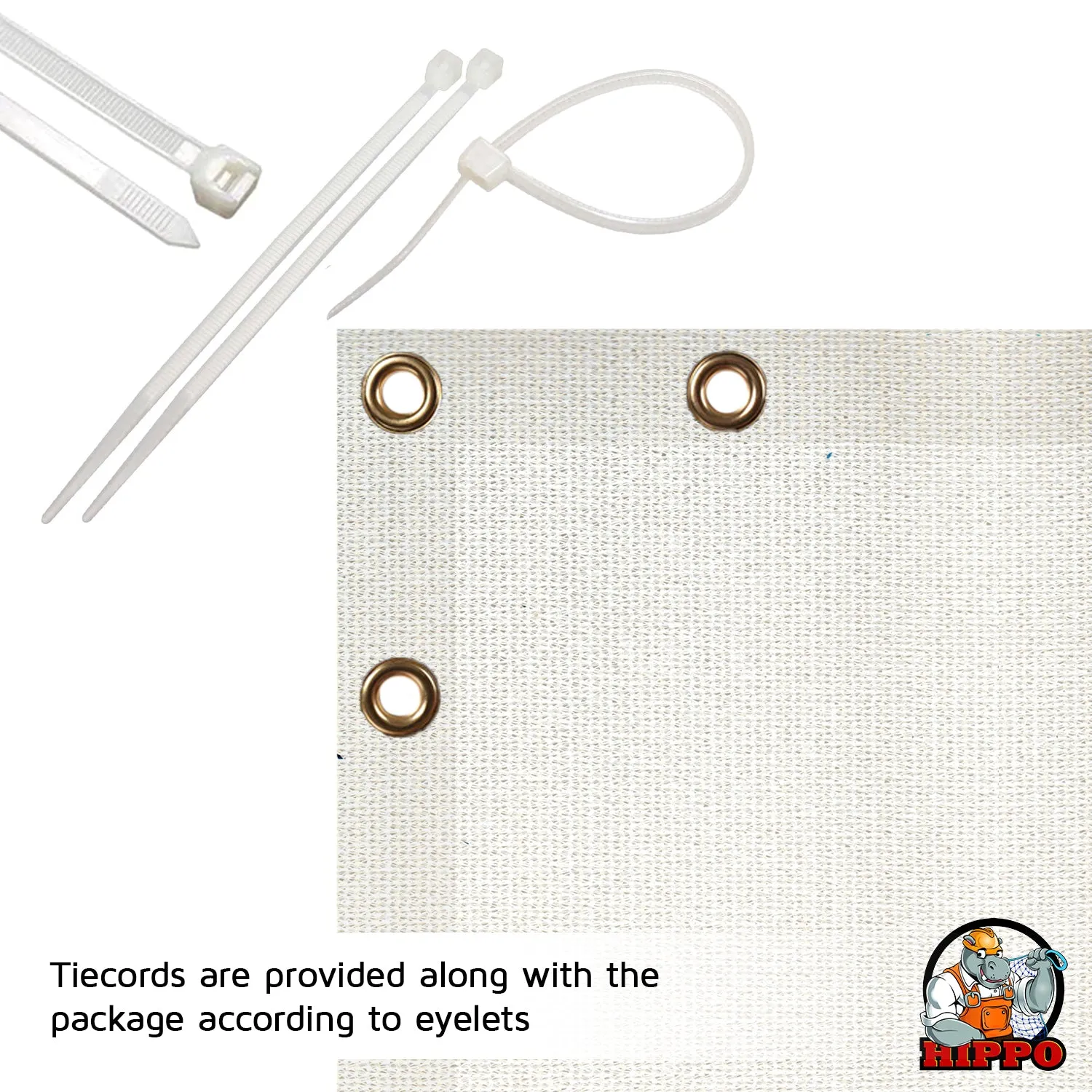 Self Folded Balcony Safety Net - Max Vision block