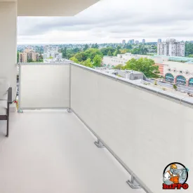 Self Folded Balcony Safety Net - Max Vision block