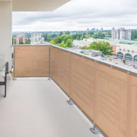 Self Folded Balcony Safety Net - Moderate Vision block