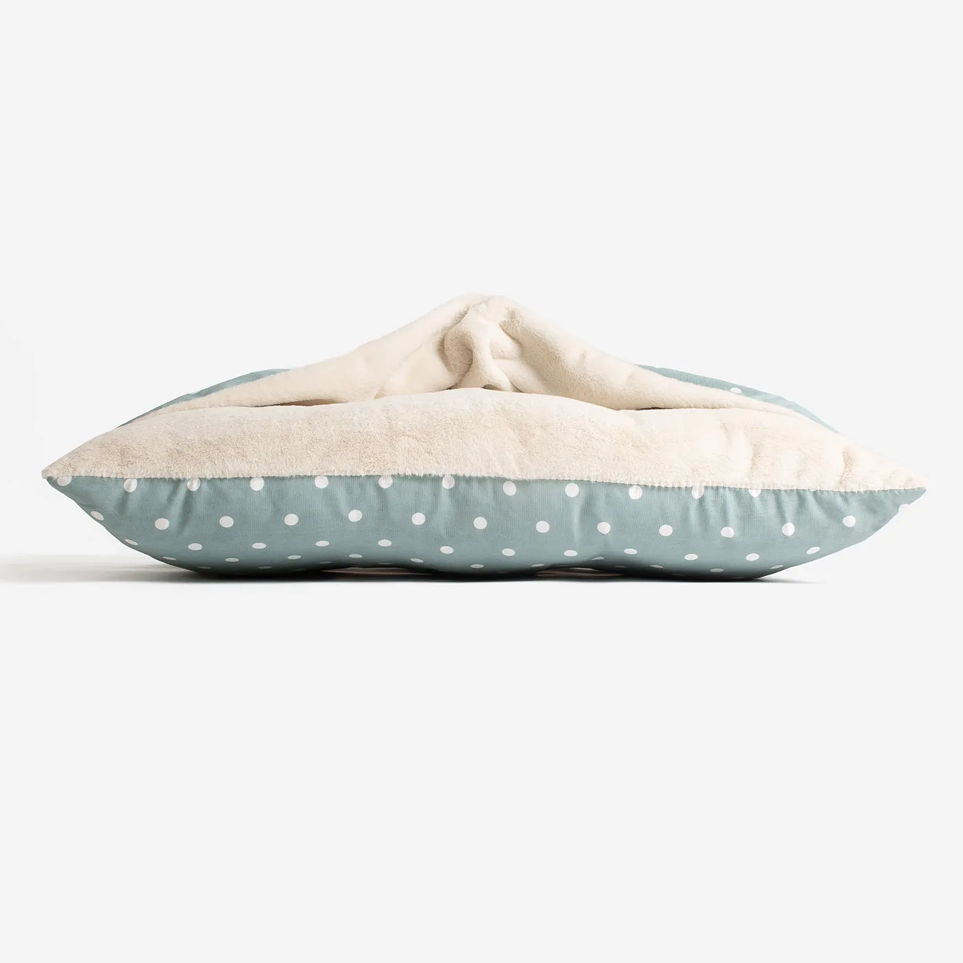Sleepy Burrows Bed in Duck Egg Spot by Lords & Labradors