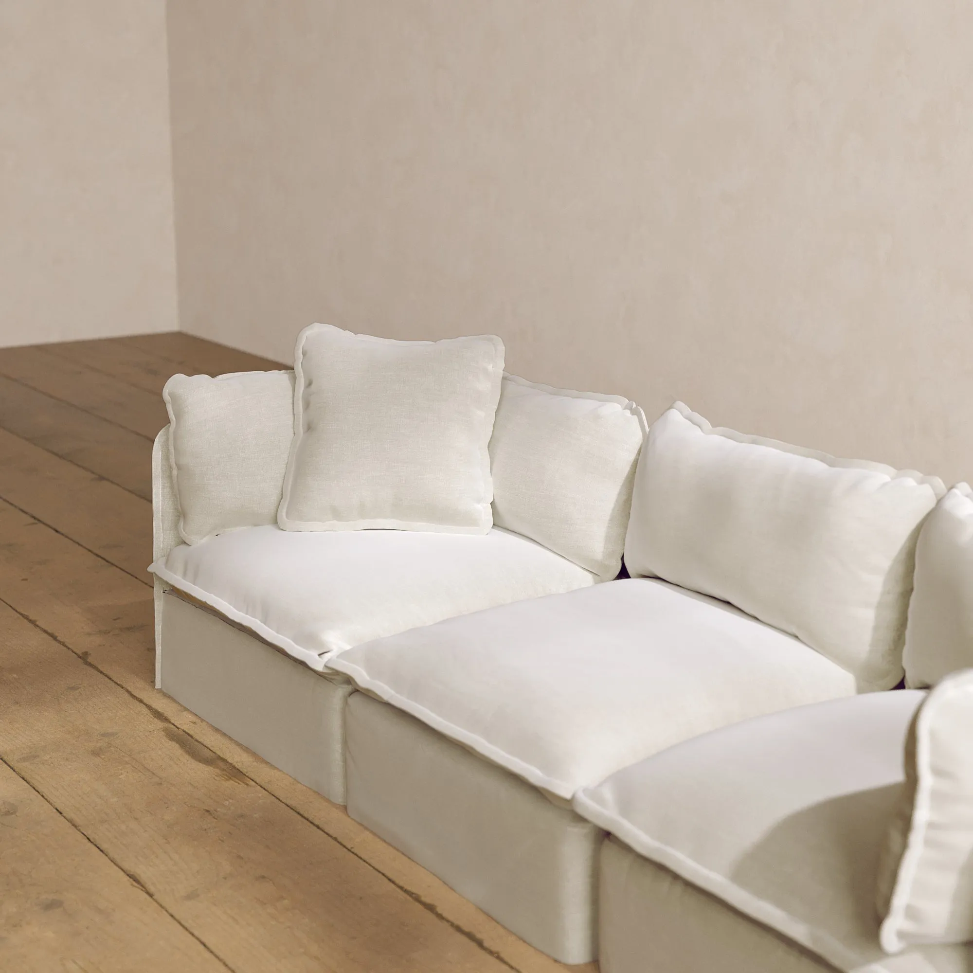 Square Performance Accent Pillow 20 x 20 in Coco