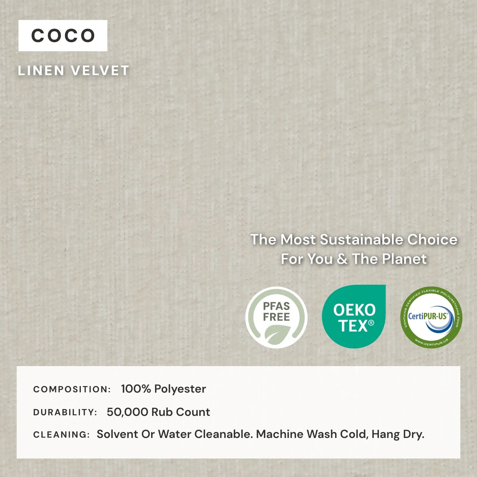 Square Performance Accent Pillow 20 x 20 in Coco