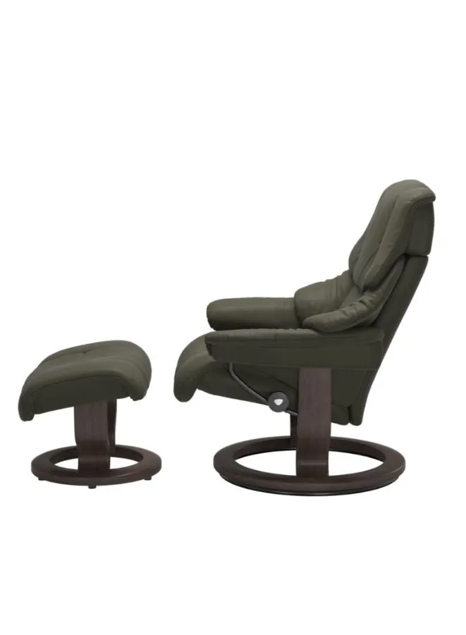 Stressless® Reno Classic Recliner with Footstool