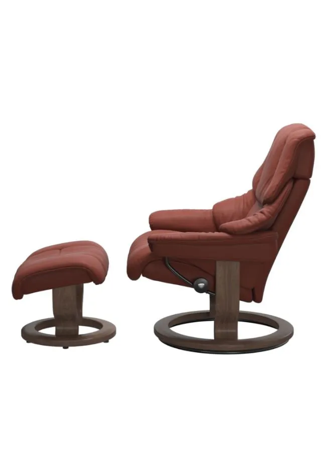 Stressless® Reno Classic Recliner with Footstool