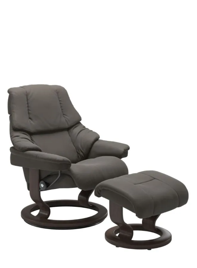 Stressless® Reno Classic Recliner with Footstool
