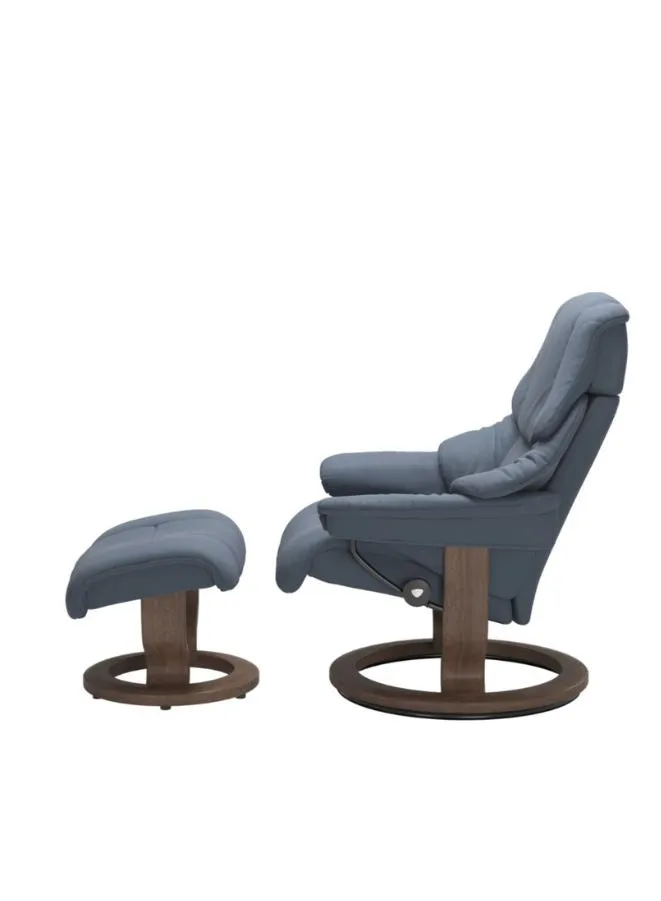 Stressless® Reno Classic Recliner with Footstool