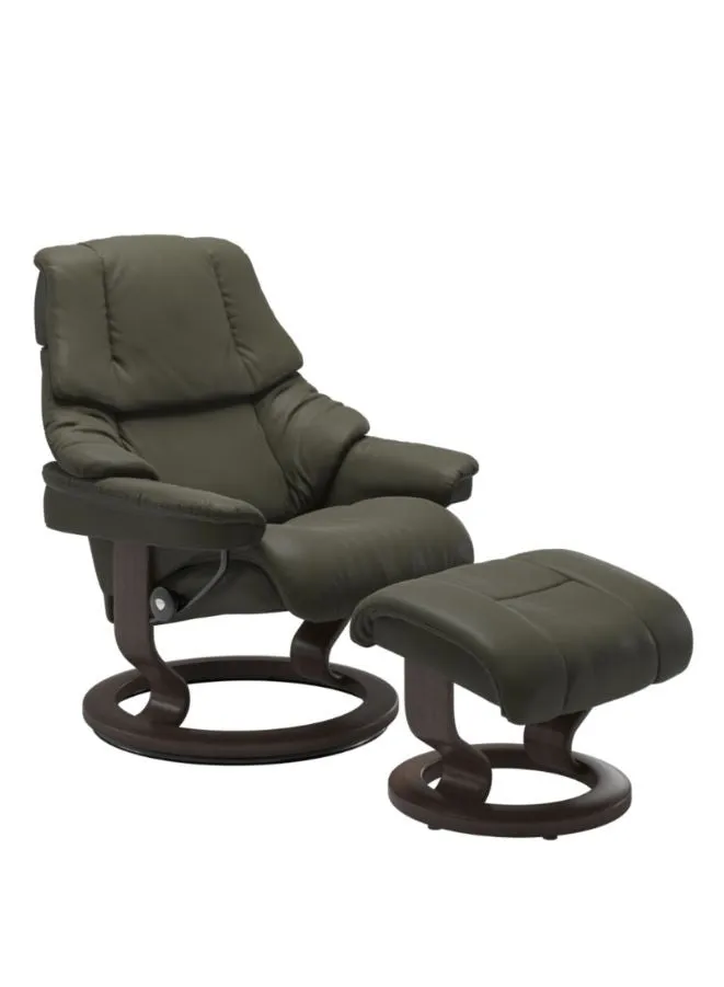 Stressless® Reno Classic Recliner with Footstool