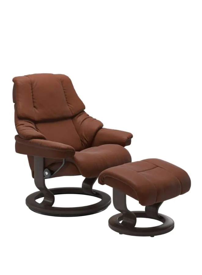 Stressless® Reno Classic Recliner with Footstool