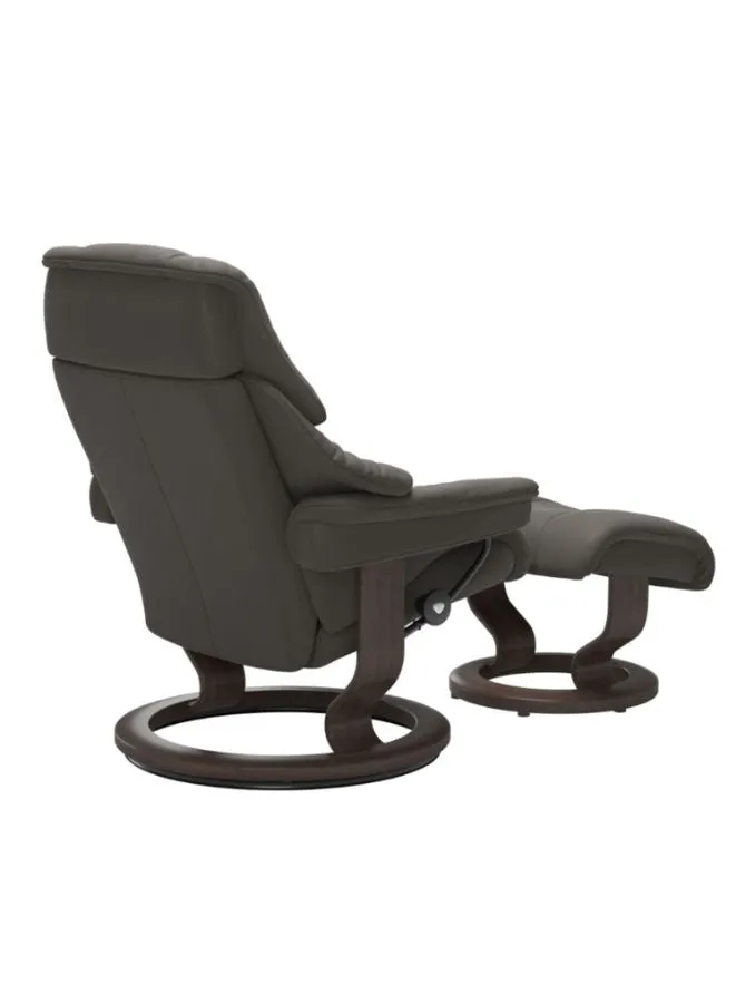 Stressless® Reno Classic Recliner with Footstool