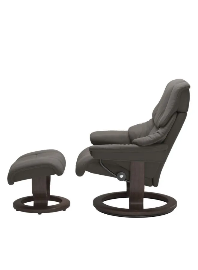 Stressless® Reno Classic Recliner with Footstool