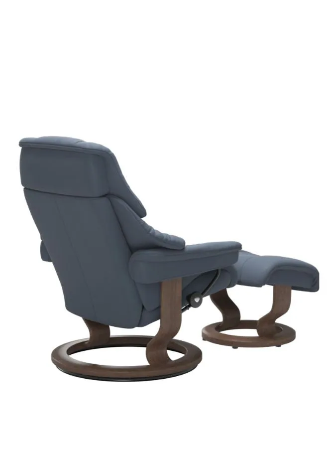Stressless® Reno Classic Recliner with Footstool