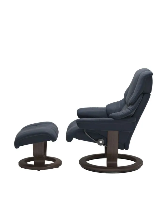 Stressless® Reno Classic Recliner with Footstool